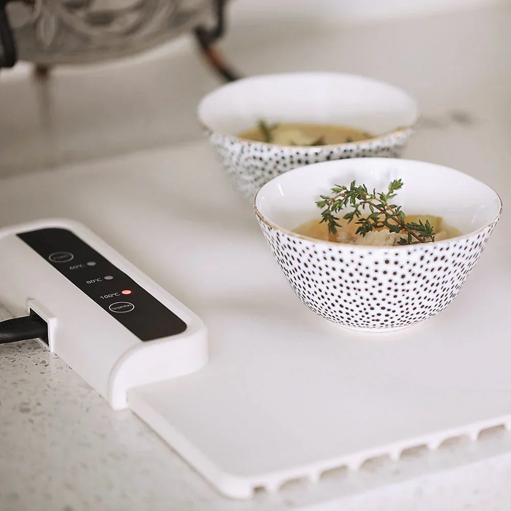Electric Foldable Warming Mat for Plates and Bowls