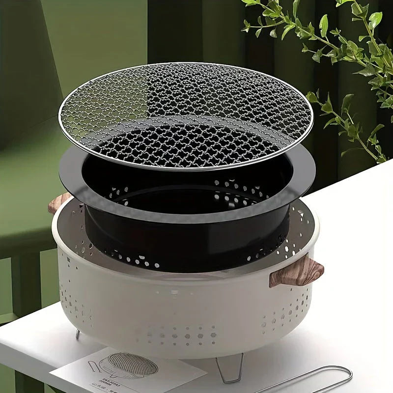 Portable Electric BBQ - Compact for Indoor/Outdoor Use